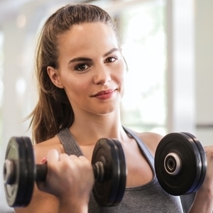 Second female gym trainer